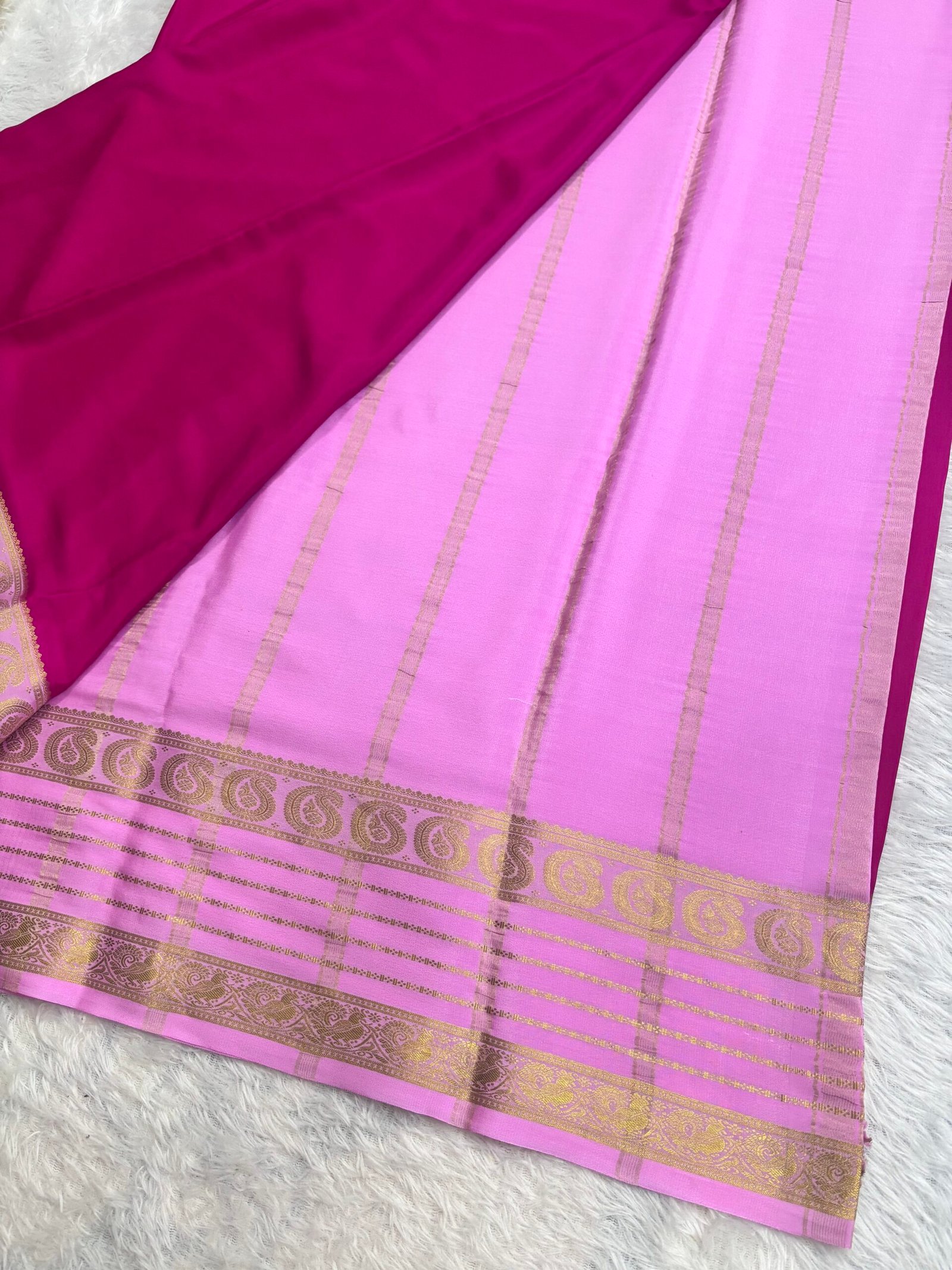 MDD7506 - Rani Pink with light Pink - Image 3