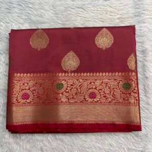 RCJ4501 - Dual shaded Dull Ruby Red with Red