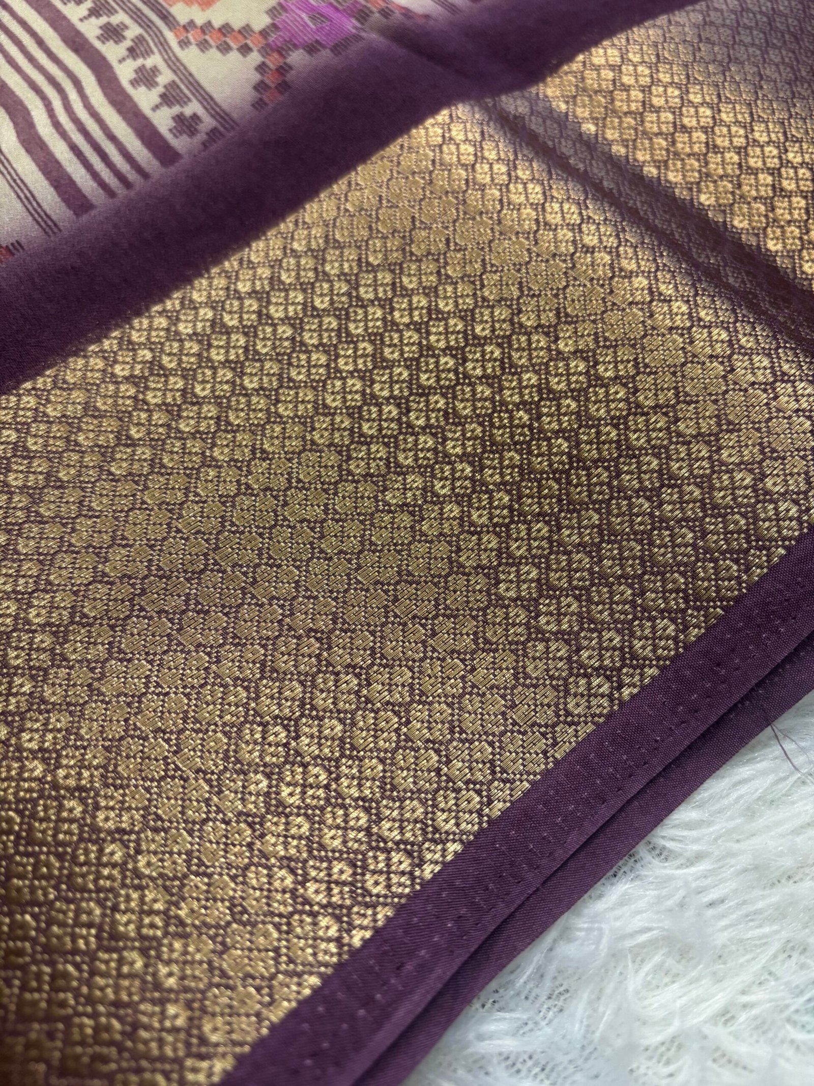 SDD2505 - Off White with Purple - Image 2