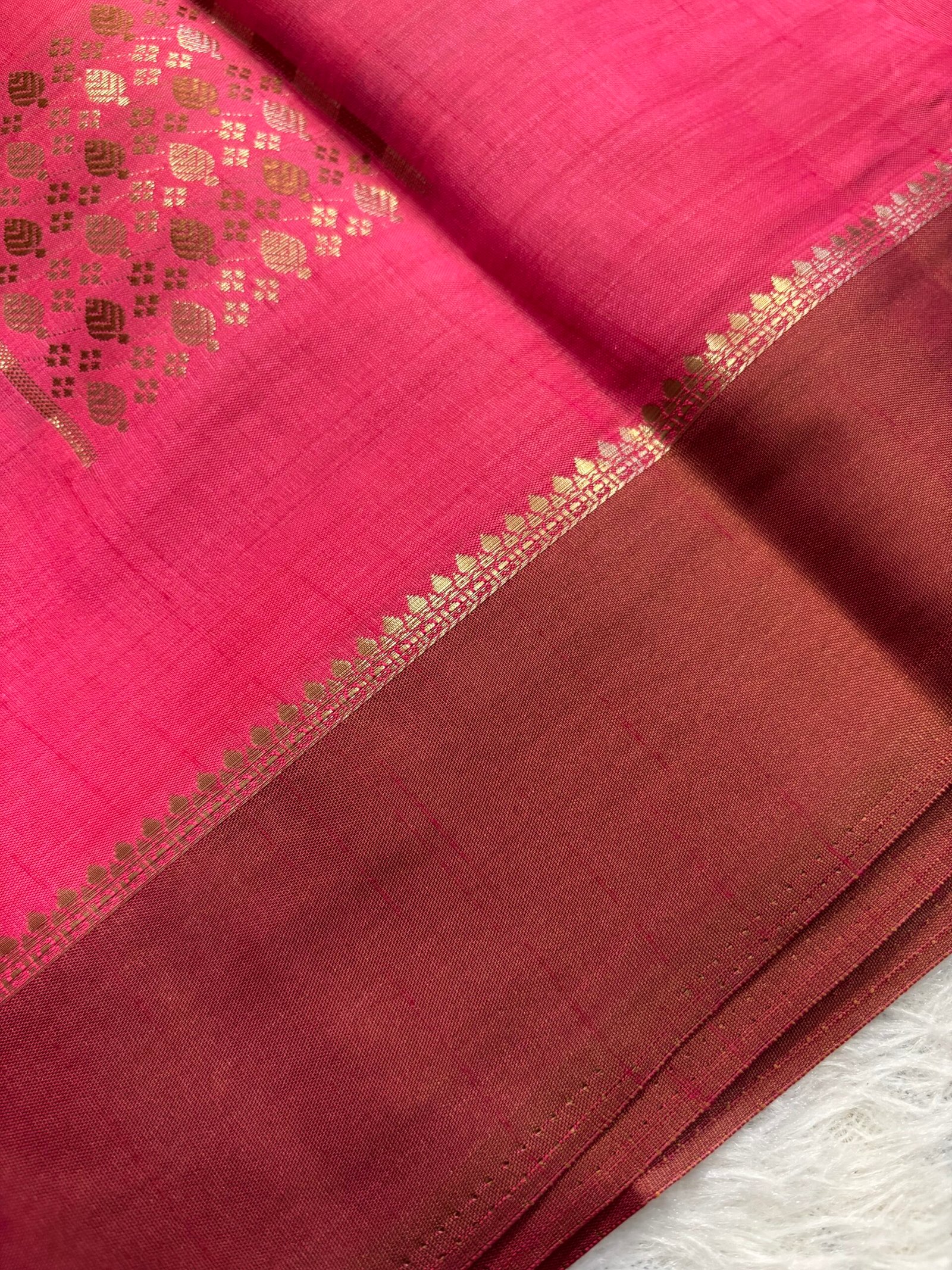 SDD7514 - Pink with Golden Brown - Image 2