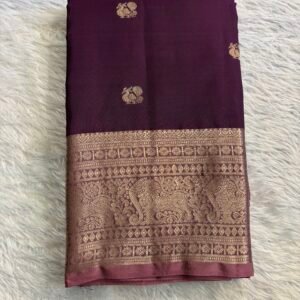 VKG37504 - Dual shaded Wine with Mauve pink