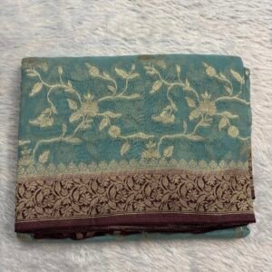 RCI010 - Pale Turquoise with Brown