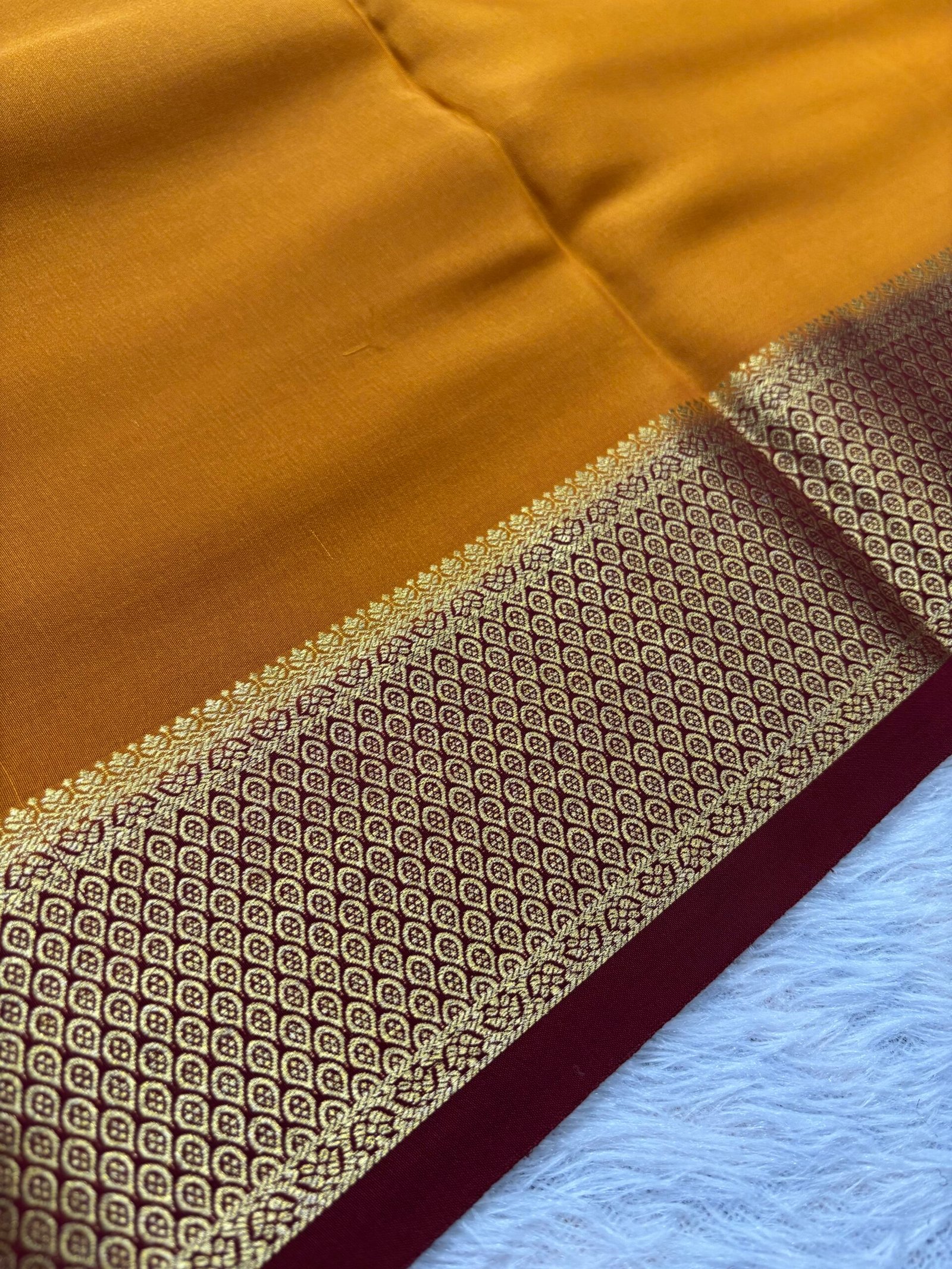 MDD518 - Autumn Orange with Maroon - Image 2