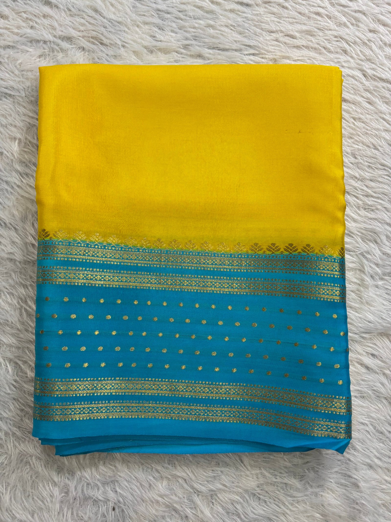 MDD7516 - Lemon Yellow and Sky Blue