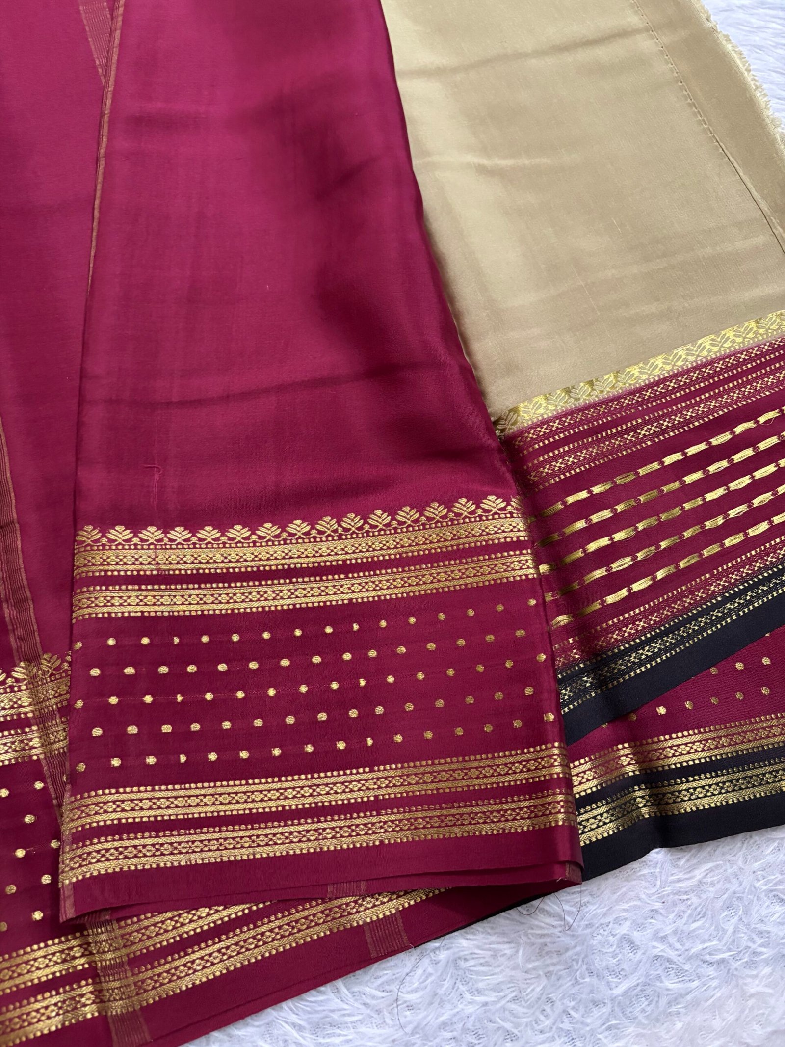 MDD515 - Khaki , Maroon and Black - Image 4