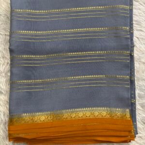 MDD945 - Grey with Mustard Orange