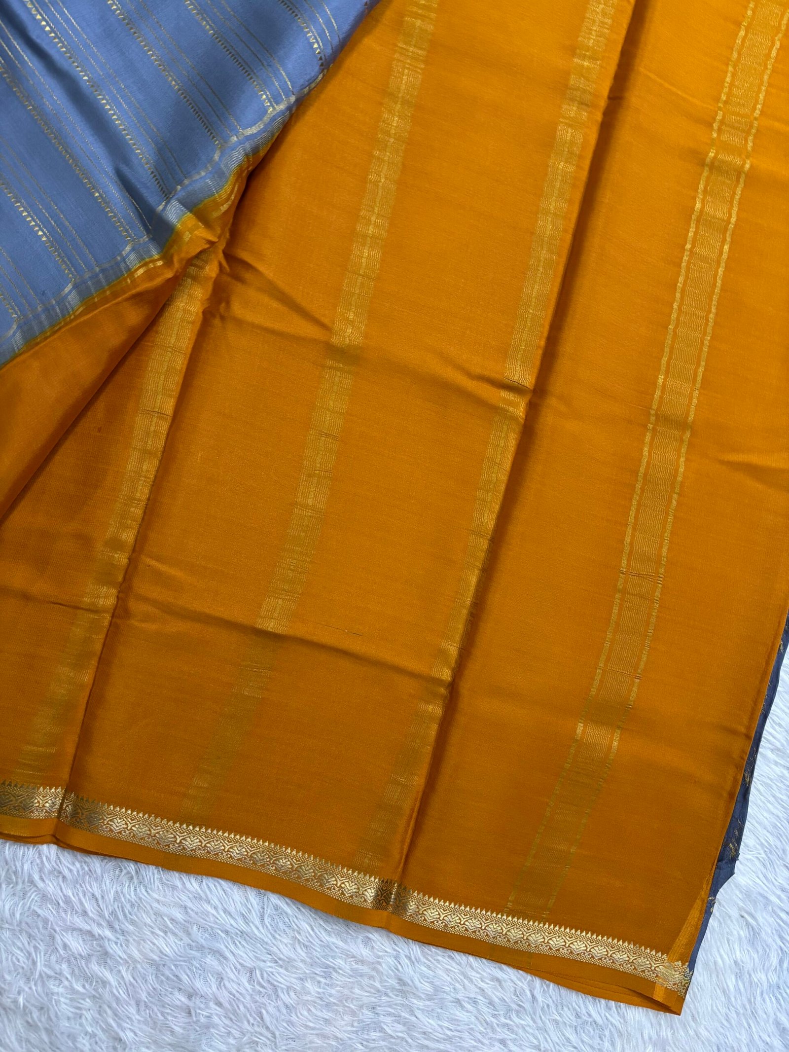 MDD945 - Grey with Mustard Orange - Image 3