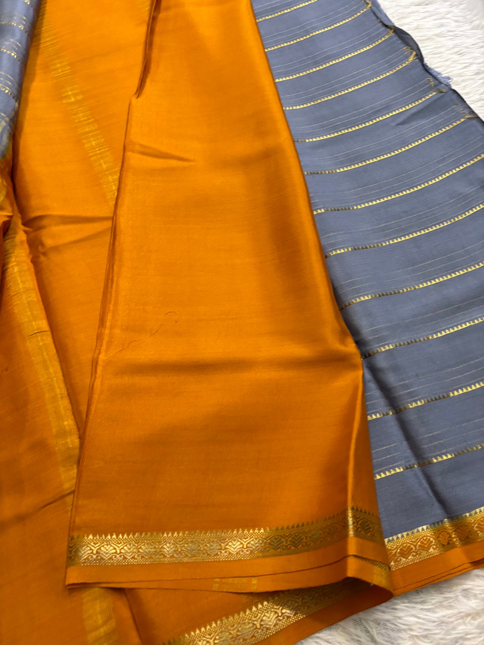 MDD945 - Grey with Mustard Orange - Image 4