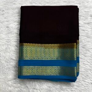 MDD565 - Dark Brown with Blue