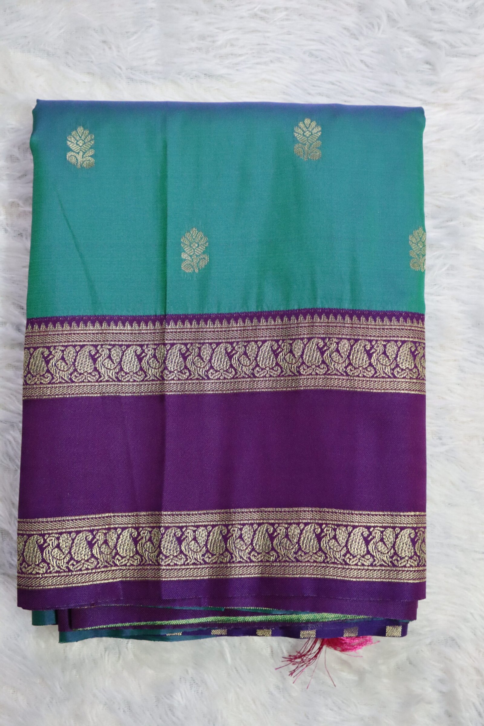 RCJ2816 - Dual toned Rama green with Purple