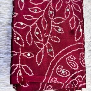 SDF4924 - Maroon with Multicolor
