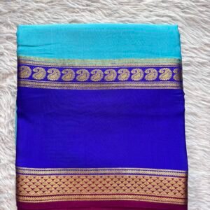MDH5076 Pure Mysore crepe silk saree