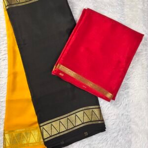 SL09 - Pure Mysore crepe silk sarees