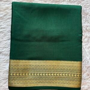 MDD5070- Pure Mysore crepe silk saree