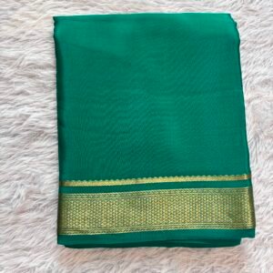MDD5069- Pure Mysore crepe silk saree